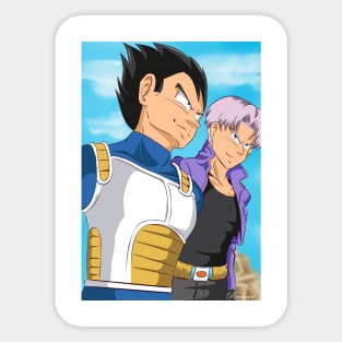 Trunks and Vegeta Sticker